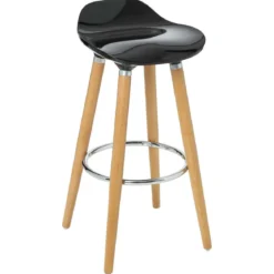TABOURET DE BAR NOIR FILEL