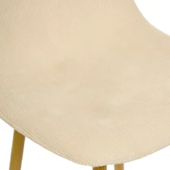 TABOURET DE BAR ROKA BEIGE HAUTEUR ASSISE 65CM