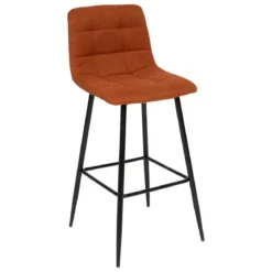 TABOURET DE BAR SIRAC AMBRE H.104CM