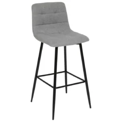 TABOURET DE BAR SIRAC GRIS