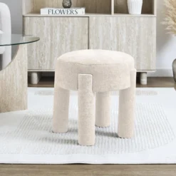 TABOURET GM EMILIA BEIGE