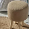 TABOURET JUTE 35X35X40CM
