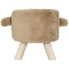 TABOURET 4 PIEDS OURSON H.30CM OREILLES