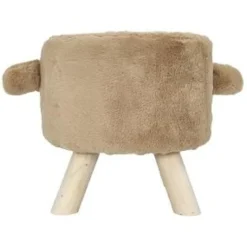 TABOURET 4 PIEDS OURSON H.30CM OREILLES