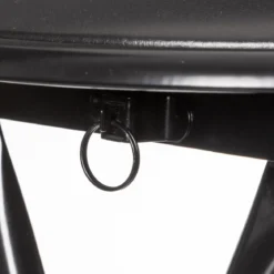 TABOURET PLIANT BASIC NOIR