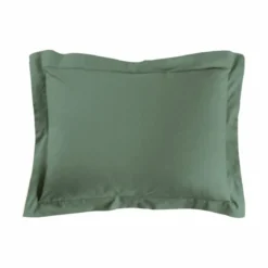 TAIE D OREILLER 50X70CM UNI 57 FILS LINA CEDRE