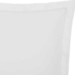 TAIE OREILLER BLANC 63X63CM