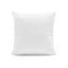TAIE OREILLER 63X63CM MICROFIBRE BLANC