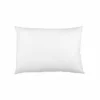 TAIE OREILLER 50X70CM MICROFIBRE BLANC
