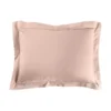 TAIE OREILLER 50X70CM UNI 57 FILS LINA ROSE
