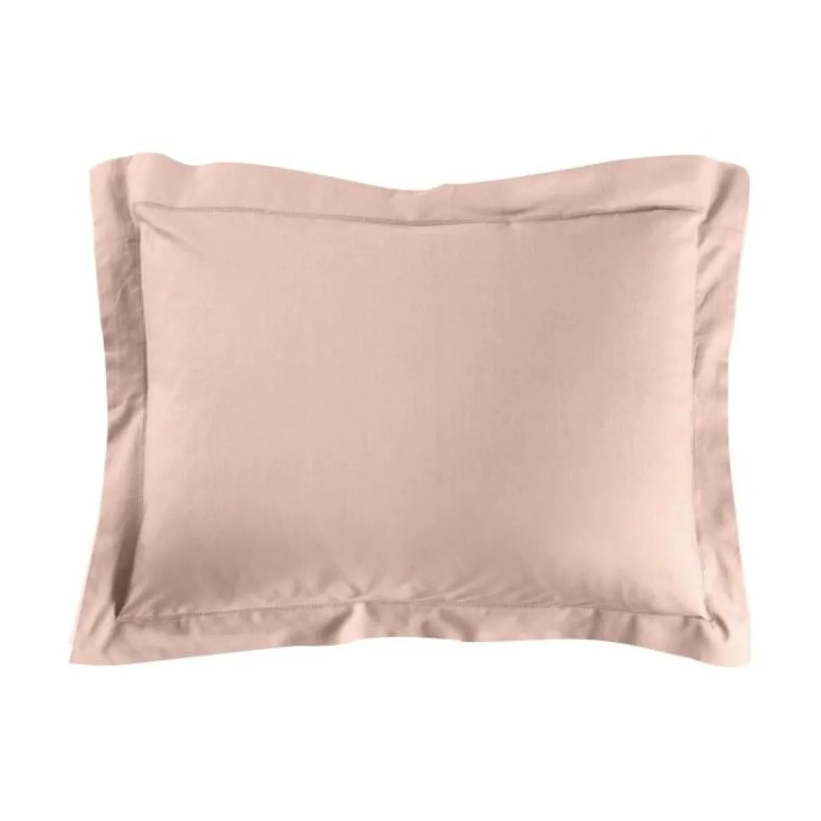 TAIE OREILLER 50X70CM UNI 57 FILS LINA ROSE