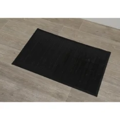 TAPIS BAMBOU 50X80CM NOIR