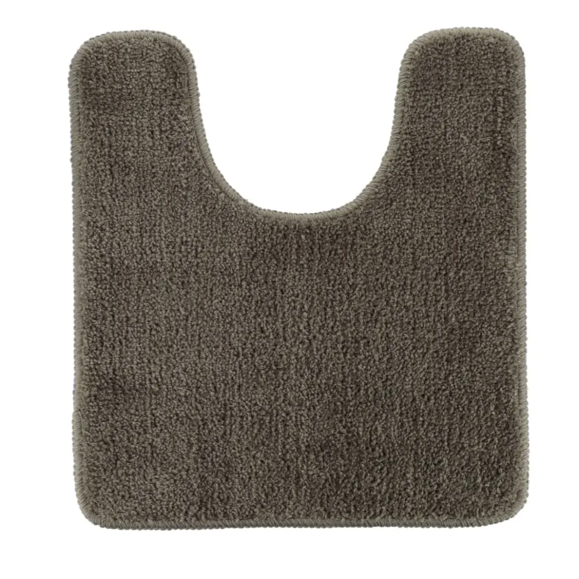 TAPIS CONTOUR WC 45X50CM DESSOUS LATEX TAUPE