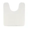 TAPIS CONTOUR WC 45X50CM DESSOUS LATEX BLANC