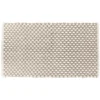 TAPIS CUZCO ASPECT MAILLE 45X90CM TAUPE NATUREL