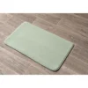 TAPIS MICROFIBRE UNI 45X75CM VERT AMANDE