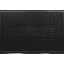 TAPIS ADAM 45X70CM PICOT CAOUTCHOUC WELCOME