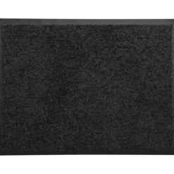 TAPIS BAPTISTE 60X80CM POLYAMIDE PVC NOIR
