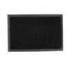 TAPIS BAPTISTE 40X60CM POLYAMIDE PVC NOIR