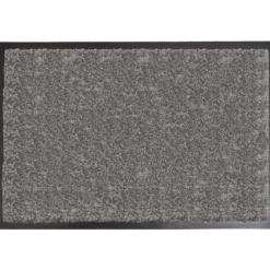 TAPIS BAPTISTE 40X60CM POLYAMIDE PVC TAUPE