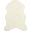 TAPIS BOUCLETTE 60X90CM BLANC