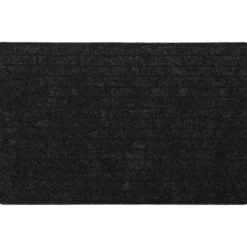 TAPIS CHLOE 50X80CM POLYPRO LATEX GRIS NOIR