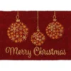 TAPIS COCO 40X60CM IMPRIME MERRY CHRISTMAS