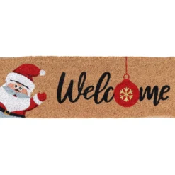 TAPIS COCO 25X75CM IMPRIME WELCOME