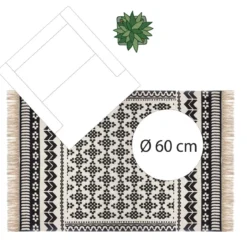 TAPIS COTON DELHI 120X170CM