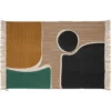 TAPIS COTON IMPRIME JOYFUL 120X170CM