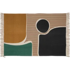 TAPIS COTON IMPRIME JOYFUL 120X170CM