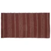TAPIS COTON JUTE BOTA TERRACOTTA 70X140CM