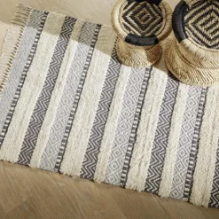 TAPIS COTON RELIEF 2 D.90X150CM