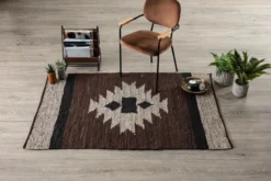 TAPIS CUIR WILD D.120X170CM