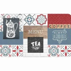 TAPIS DECO RECTANGLE 45X75 CM MOUSSE IMPRIMEE THEINE