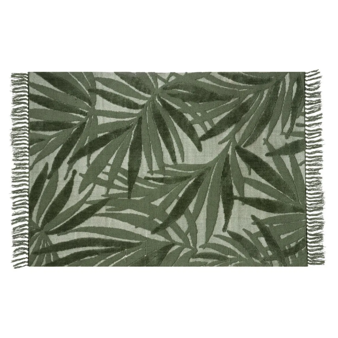 TAPIS DOUBLE TUFT MISKA VERT 118X170CM