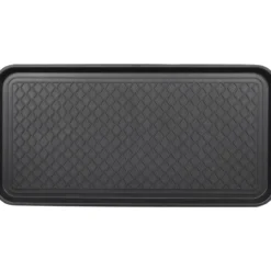 TAPIS EGOUTTOIR A CHAUSSURES 38X76CM POLYETHYLENE NOIR