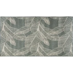 TAPIS EXTERIEUR ET INTERIEUR COLOR VERT 150X230CM