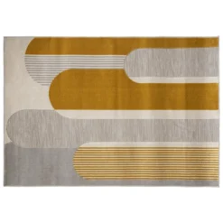 TAPIS GEO RELIEF IZA 120X170CM