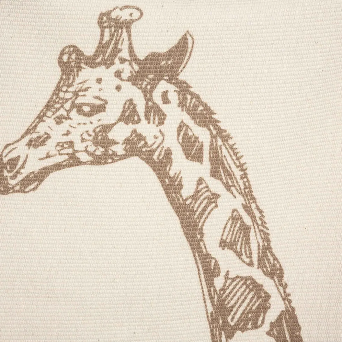 TAPIS GIRAFE FRANGES D.100X150CM