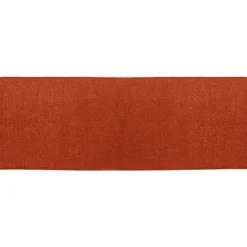 TAPIS HEXAGONE 45X120CM POLYESTER VELOURS TERRACOTTA