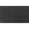 TAPIS HEXAGONE 45X80CM POLYESTER VELOURS NOIR