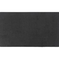 TAPIS HEXAGONE 45X80CM POLYESTER VELOURS NOIR