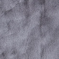 TAPIS IMITATION FOURRURE FIN GRIS 110X60CM
