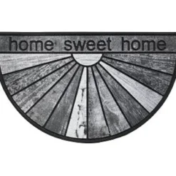 TAPIS IMP DEMI LUNE 45X75CM CAOUTCHOUC HOME