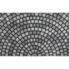 TAPIS IMPRIME 45X75CM CAOUTCHOUC MOSAIQUE