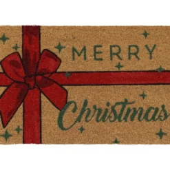 TAPIS IMPRIME 40X60CM COCO MERRY CHRISTMAS