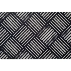 TAPIS IMPRIME 50X80CM POLYESTER AFRICA GRIS