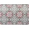 TAPIS IMPRIME 40X60CM POLYESTER PACO ROUGE