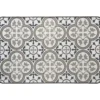 TAPIS IMPRIME 50X80CM POLYESTER PACO BLEU
